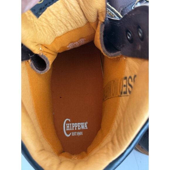 Chippewa Men 10.5EE Serious Plus 6” Met Guard Work Boots Waterproof Comp Toe NEW - Picture 13 of 16